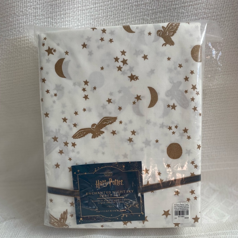 New With Tags! Harry Potter Queen Sheet Set